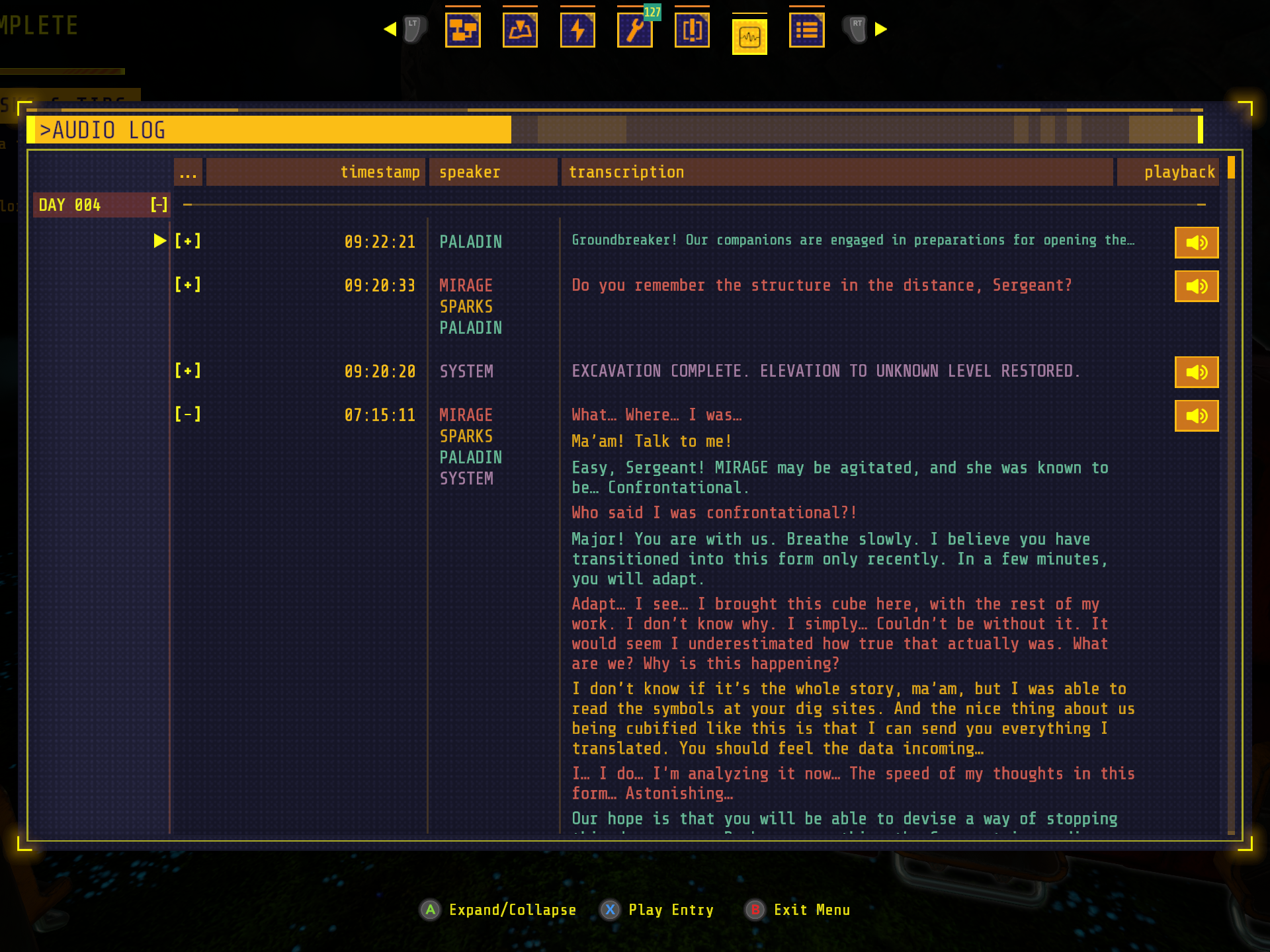 From Spoken Word to UI - Implementing a Dialogue Playback Log